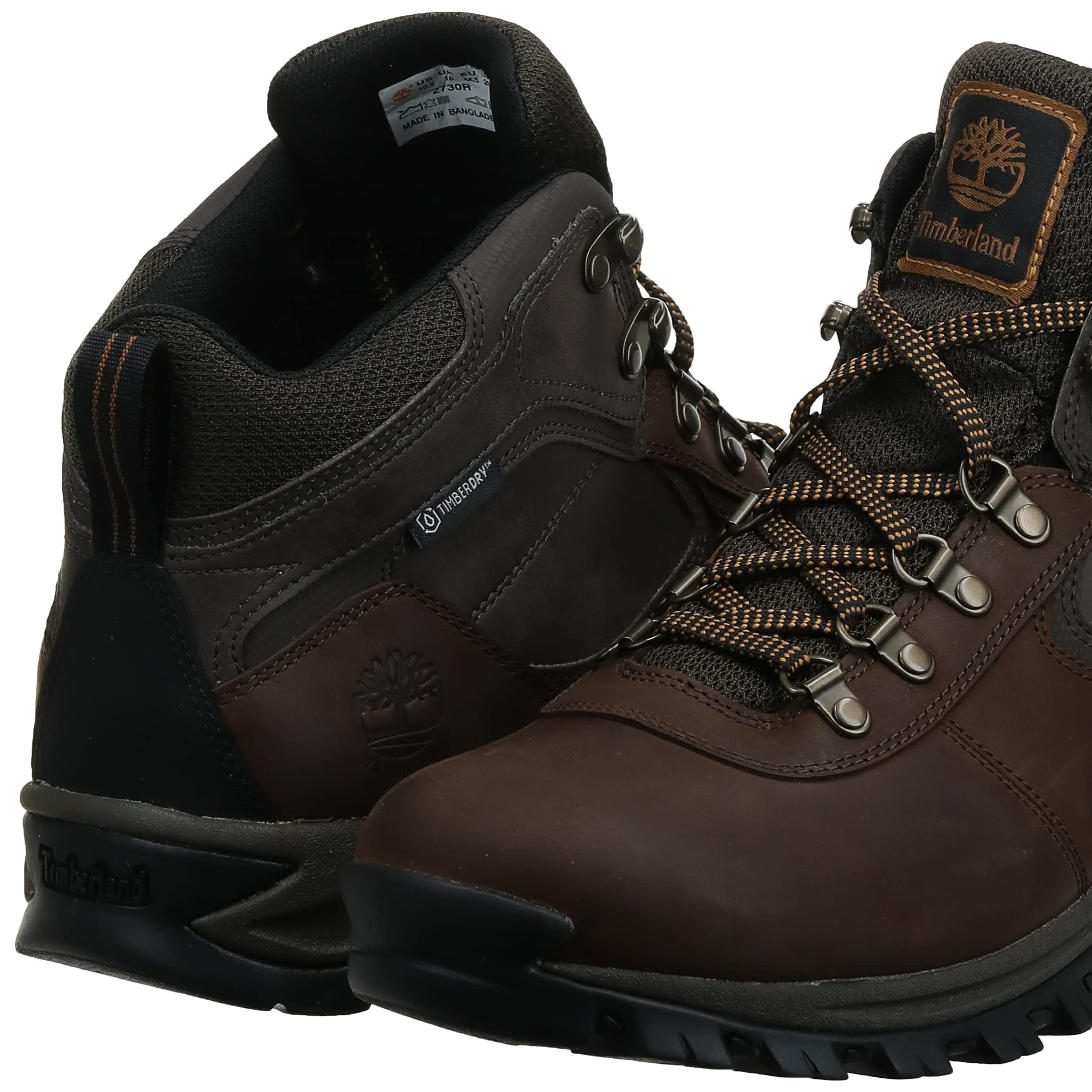 Timberland Men's Anti-Fatigue Hiking Waterproof Leather Mt. Maddsen Boot 8.5 M/M (7899127415022)
